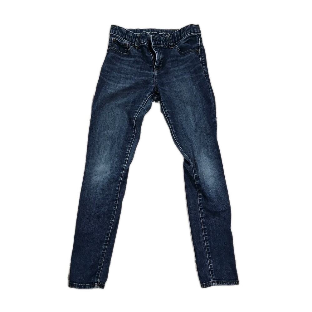 GAP Denim Kids Super Skinny Blue Jeans Medium Wash Girls Size 12 Regular